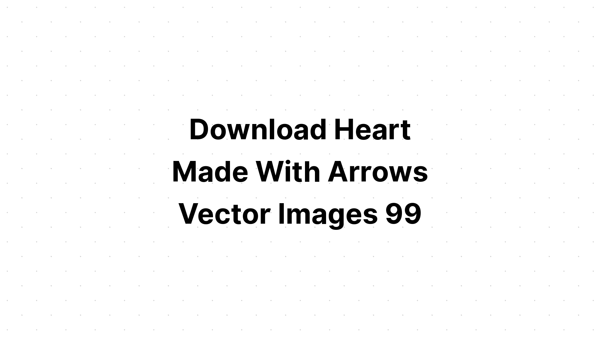 Download Heart Arrow Vector SVG File